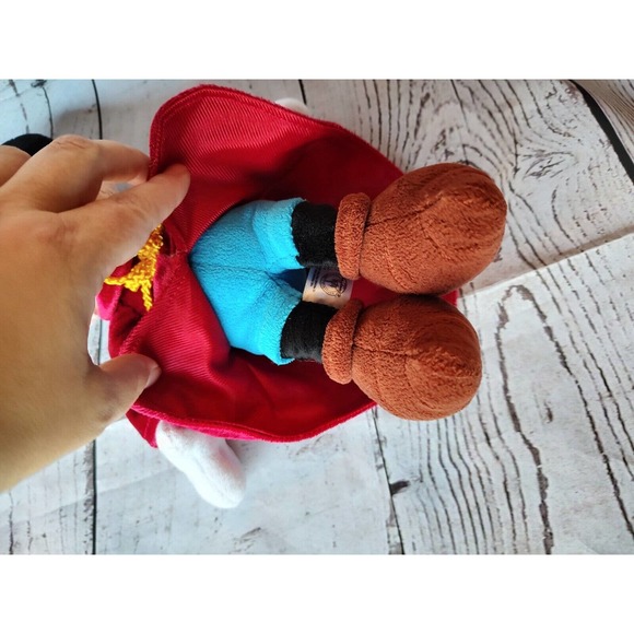 Disney Mickey Mouse Fantasia Wizard Sorcerer Plush Toy 13" - Picture 4 of 6